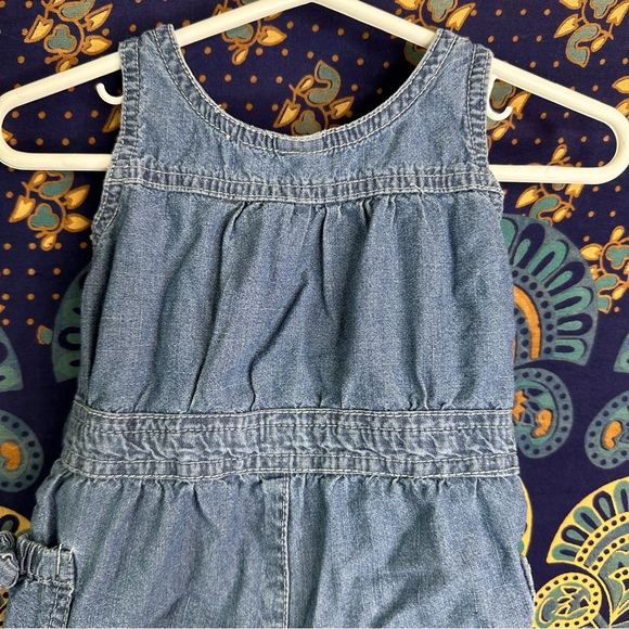 ⭐️5/15$⭐️ denim sleeveless romper - Picture 9 of 9